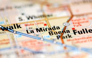 Map View of La Mirada